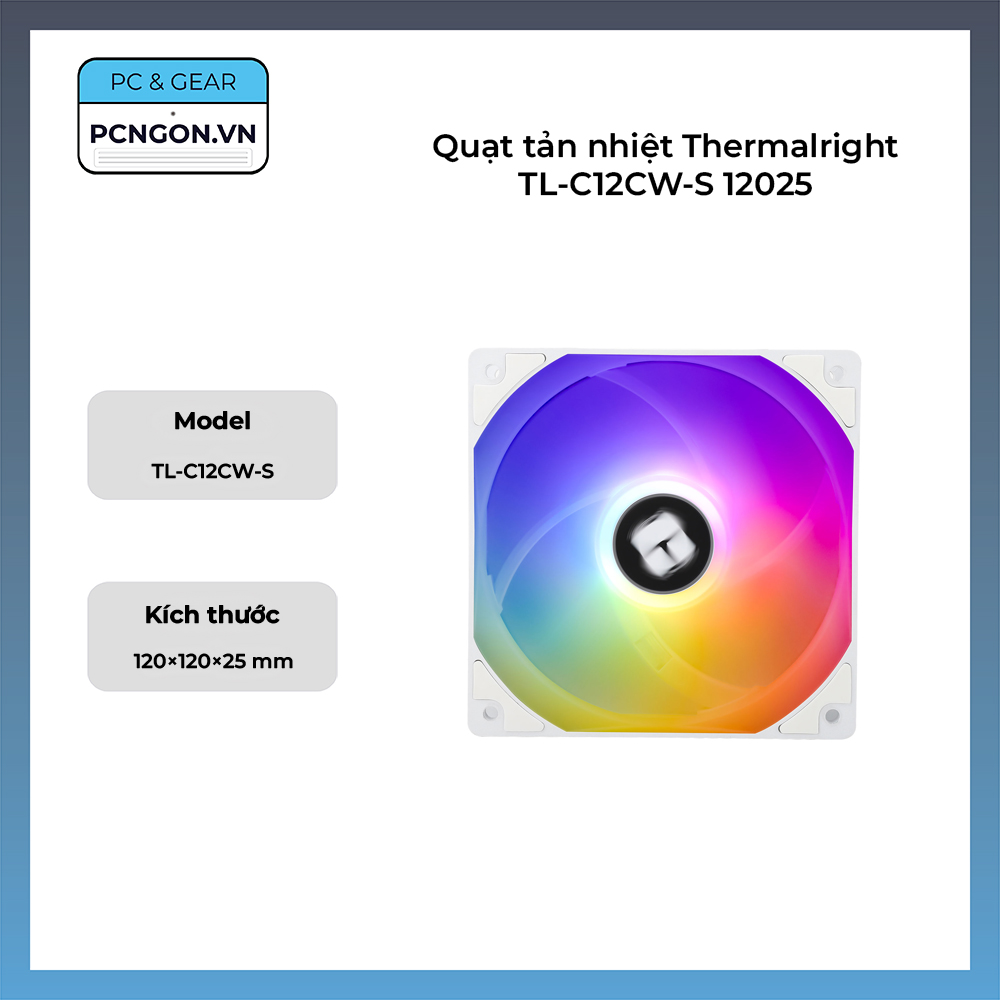 Quạt Tản Nhiệt Thermalright Tl-c12cw-s 12025