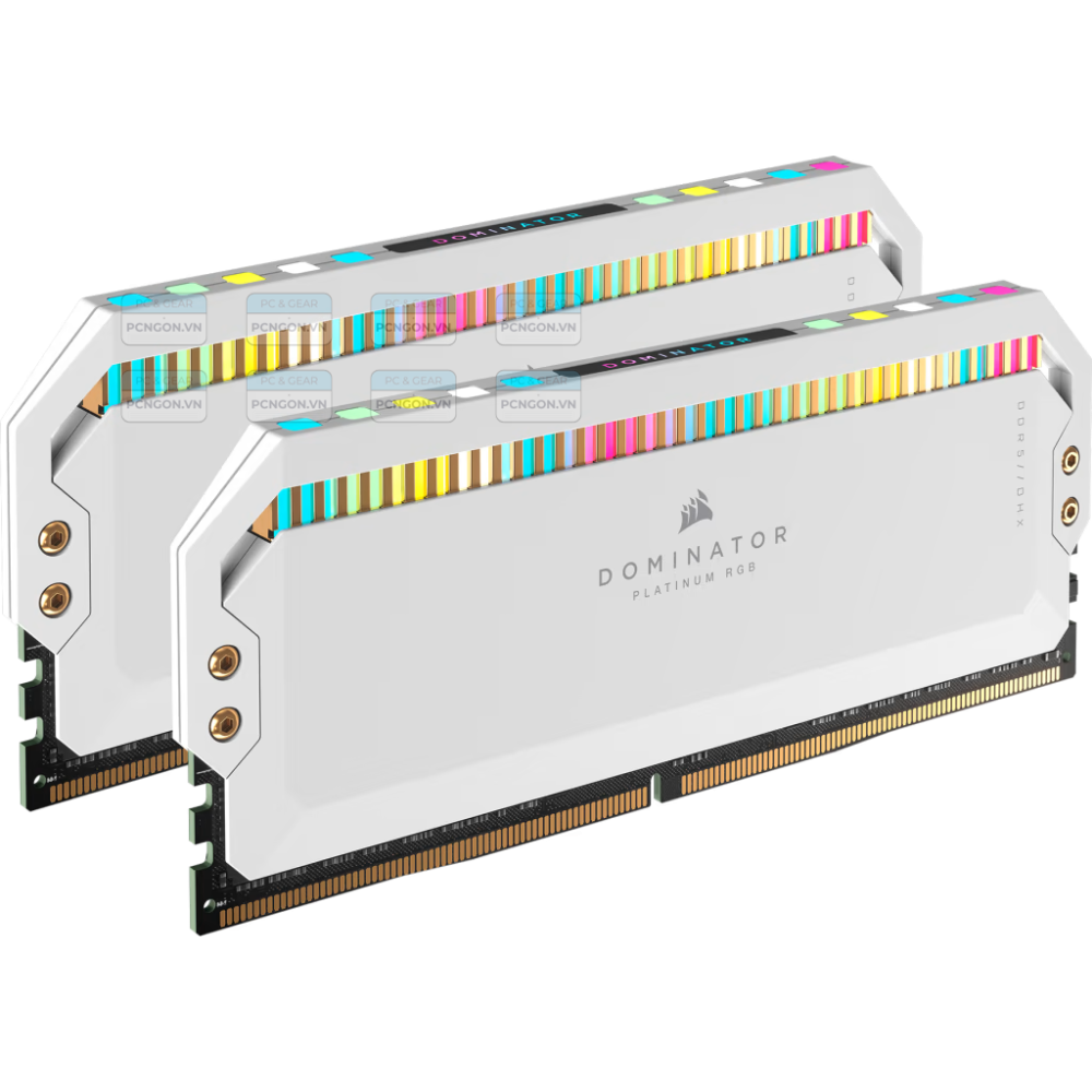 Ram Pc Corsair Dominator Platinum Rgb White 64gb Ddr5 5200mhz (2 X 32gb) 1
