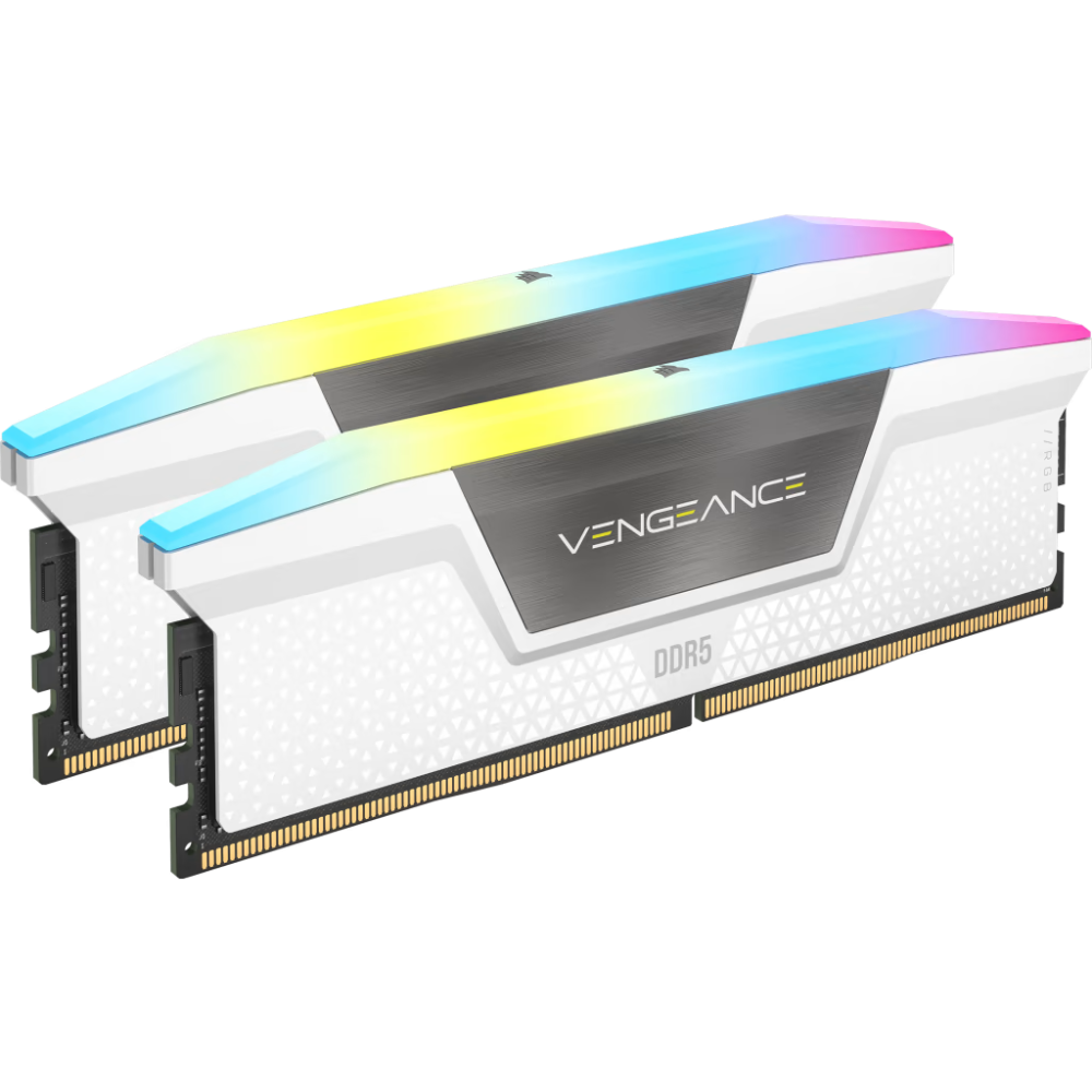 Ram Pc Corsair Vengeance Rgb White 64gb Ddr5 5600mhz (2 X 32gb) 1