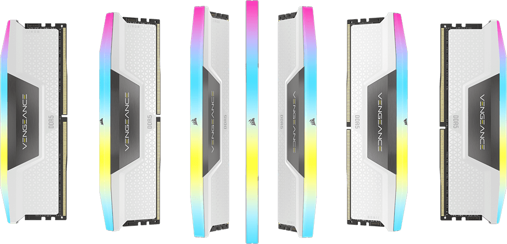 Ram Pc Corsair Vengeance Rgb White 64gb Ddr5 5600mhz (2 X 32gb) 2