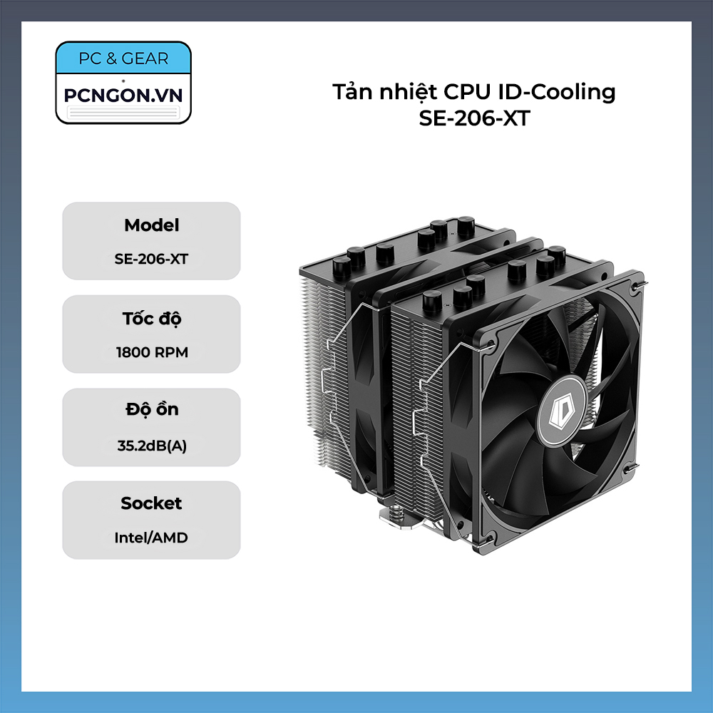 Tản Nhiệt Cpu Id-cooling Se-206-xt