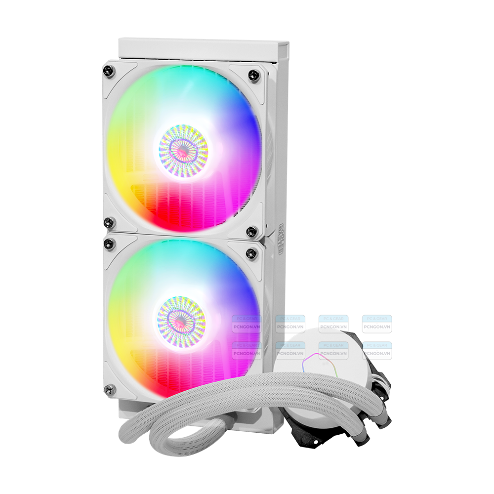 Tản Nhiệt Nước Aio Cooler Master Masterliquid Ml240l V2 Argb White Edition 2