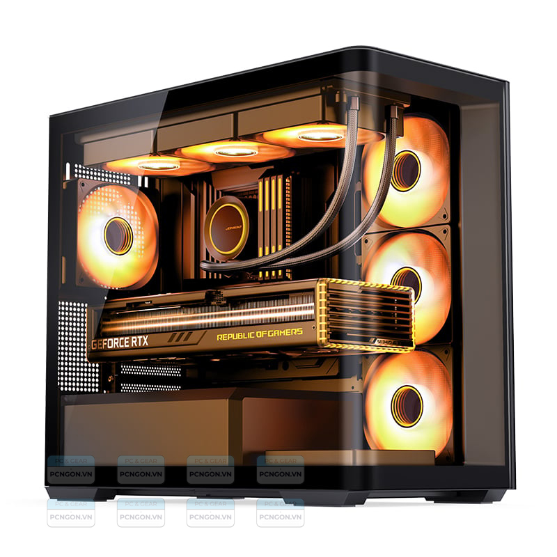 Vỏ Case Máy Tính Jonsbo D300 Đen 1