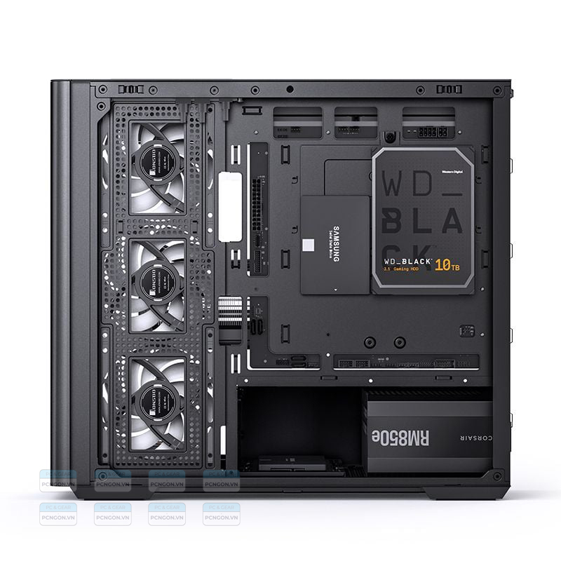 Vỏ Case Máy Tính Jonsbo D300 Đen 4