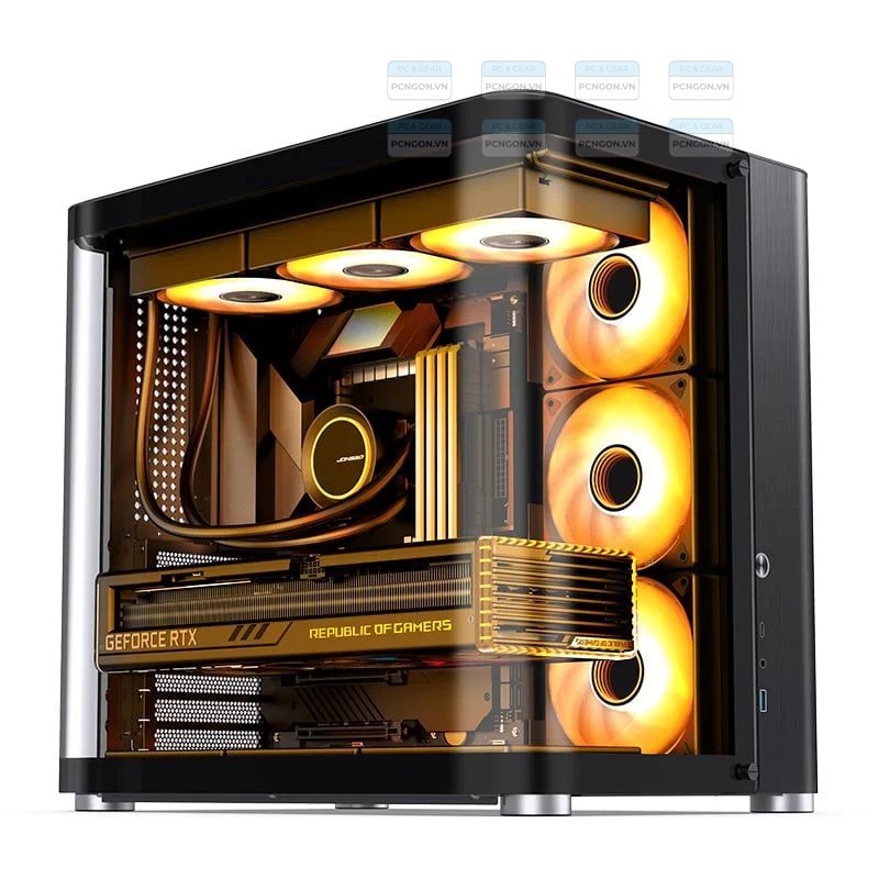 Vỏ Case Máy Tính Jonsbo Tk-2 2.0 Đen 1