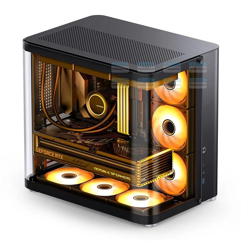 Vỏ Case Máy Tính Jonsbo Tk-2 2.0 Đen 2