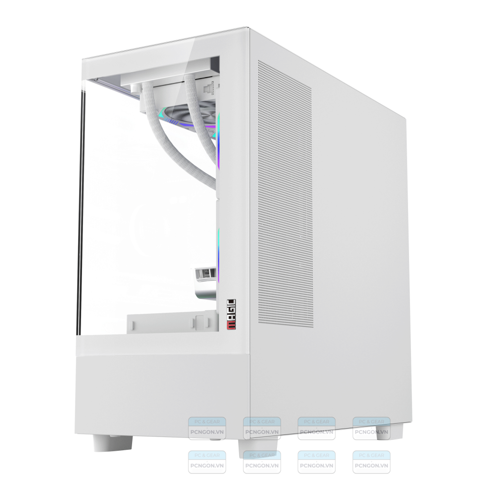 Vỏ Case Máy Tính Magic Mix Tower Pro Trắng 6