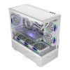 Vỏ Case Máy Tính Magic Mix Tower Pro Trắng 7