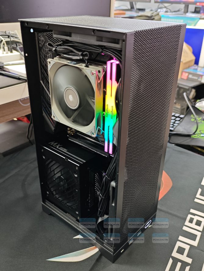 Vỏ Case Máy Tính Mini Itx Shiny Snake L300 Đen (kèm Riser 4.0) 11