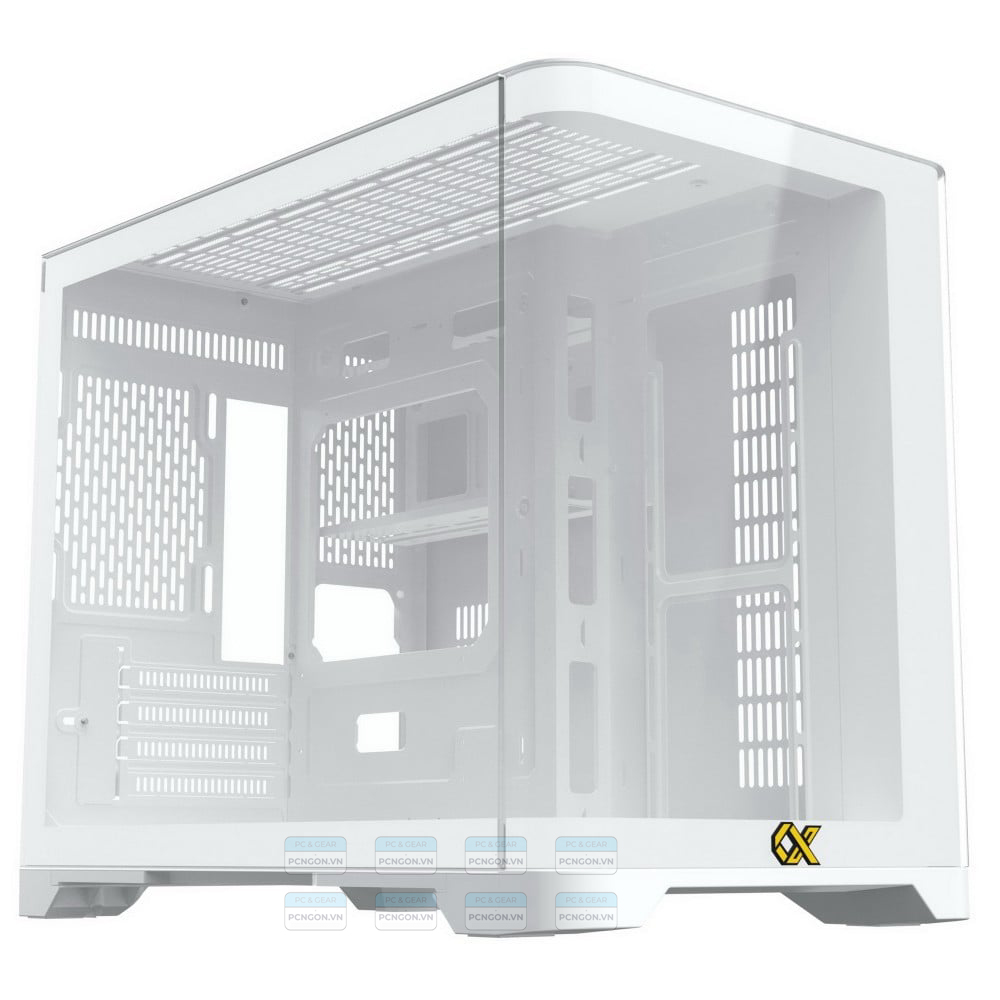 Vỏ Case Máy Tính Xigmatek Alpha Pano M Artic Trắng 1