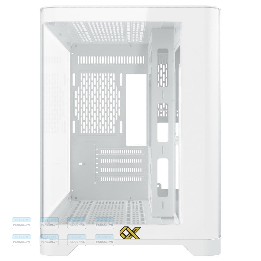 Vỏ Case Máy Tính Xigmatek Alpha Pano M Artic Trắng 2