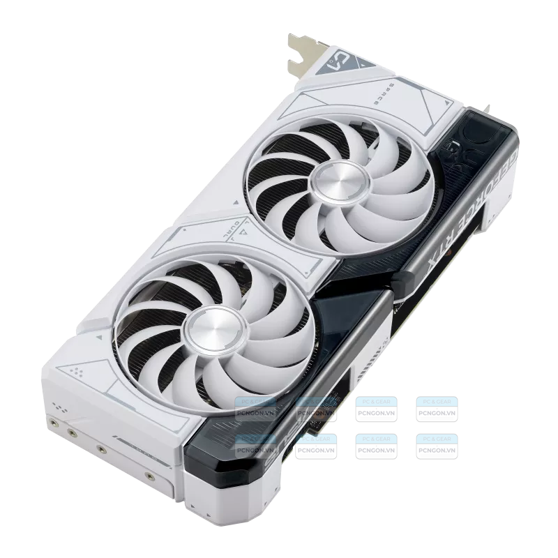 Card Màn Hình Asus Dual Geforce Rtx 4070 Super White Oc Edition 12gb Gddr6x 2