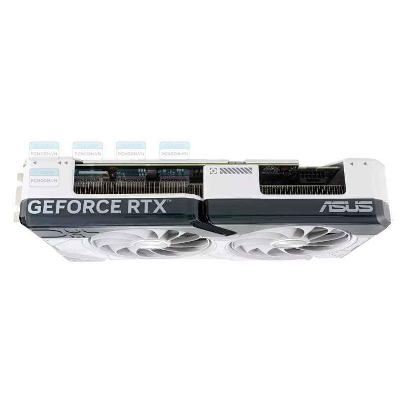 Card Màn Hình Asus Dual Geforce Rtx 4070 Super White Oc Edition 12gb Gddr6x 3