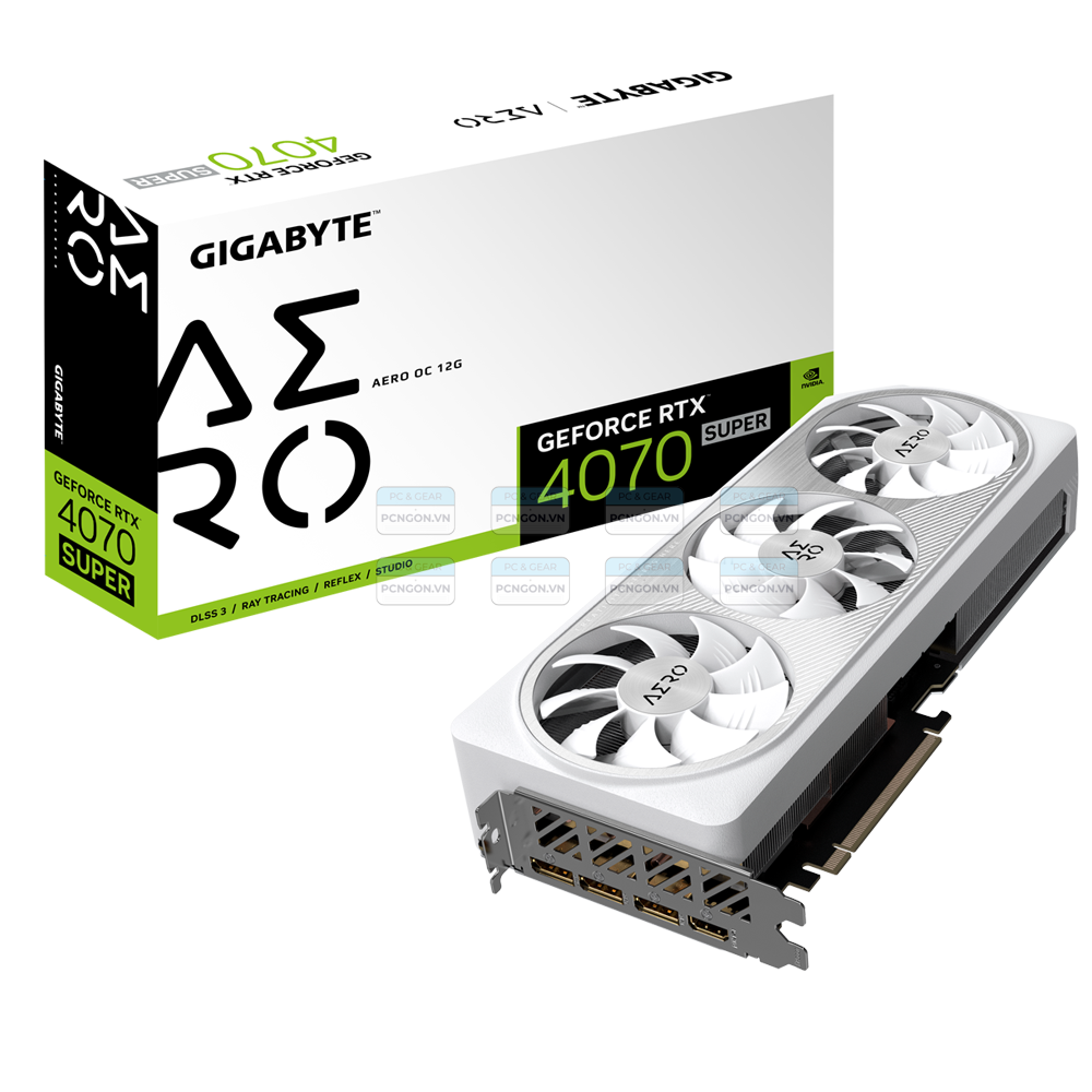 Card Màn Hình Gigabyte Geforce Rtx 4070 Super Aero Oc 12g 1