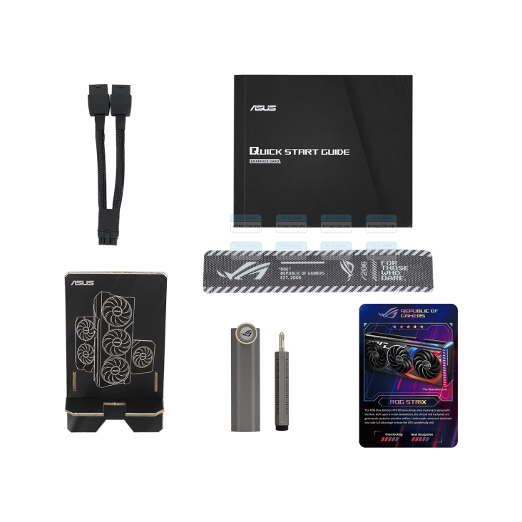 Card Màn Hình Asus Rog Strix Geforce Rtx 4070 Super 12gb Gddr6x Oc Edition 6