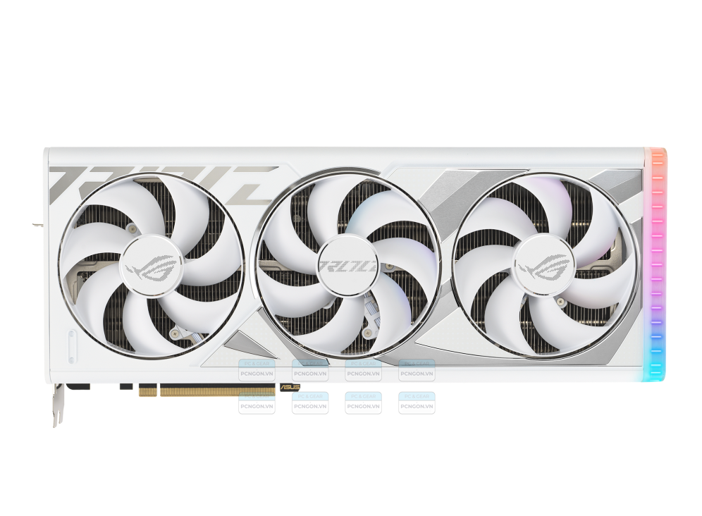 Card Màn Hình Asus Rog Strix Geforce Rtx 4090 24gb Gddr6x White Oc Edition 1