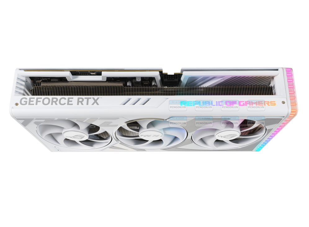 Card Màn Hình Asus Rog Strix Geforce Rtx 4090 24gb Gddr6x White Oc Edition 2