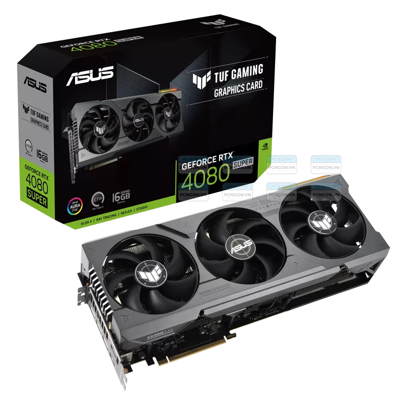 Card Màn Hình Asus Tuf Gaming Geforce Rtx 4080 Super 16gb Gddr6x 5