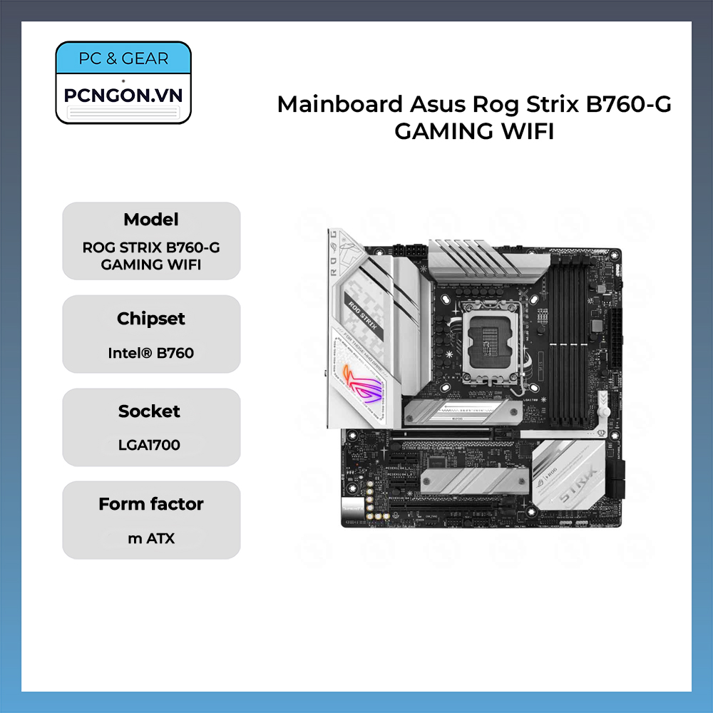 Mainboard Asus Rog Strix B760-g Gaming Wifi