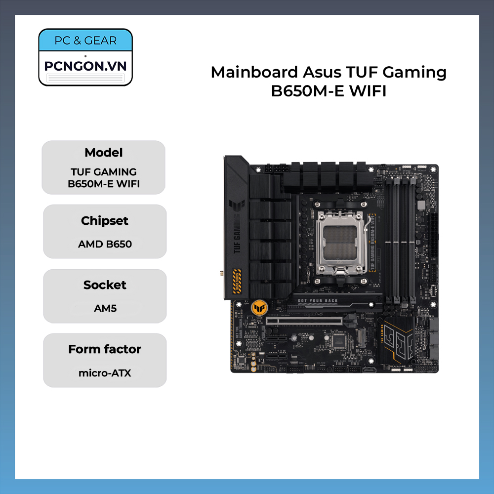 Mainboard Asus Tuf Gaming B650m-e Wifi