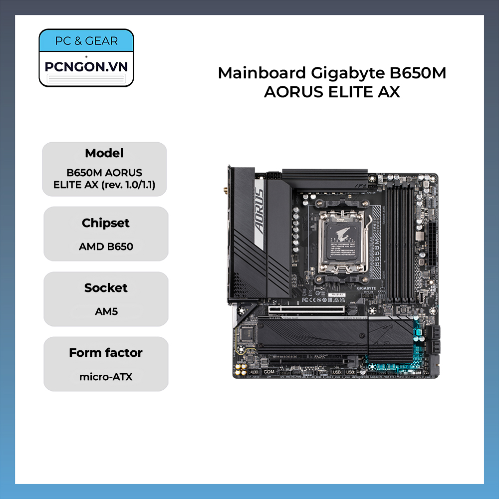 Mainboard Gigabyte B650m Aorus Elite Ax