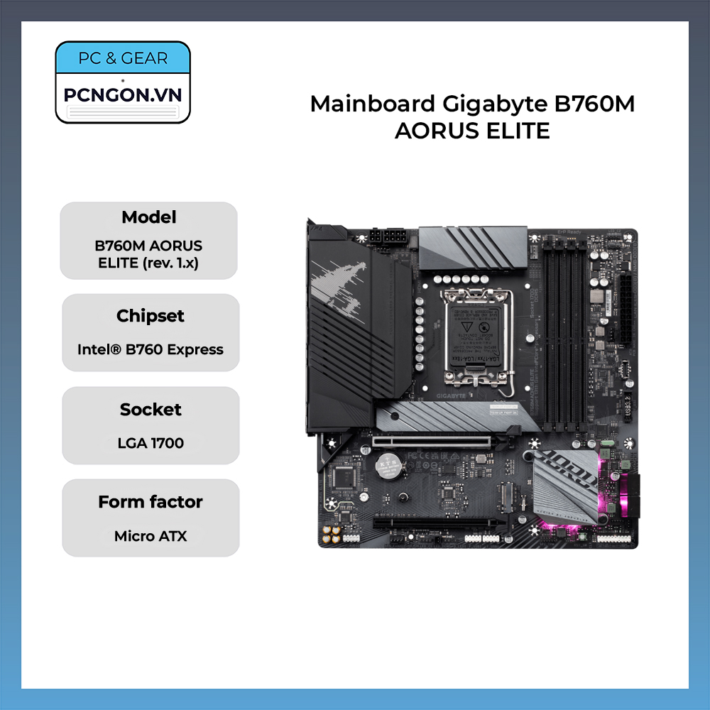 Mainboard Gigabyte B760m Aorus Elite