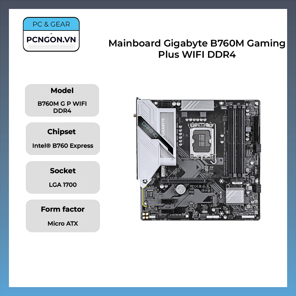 Mainboard Gigabyte B760m Gaming Plus Wifi Ddr4