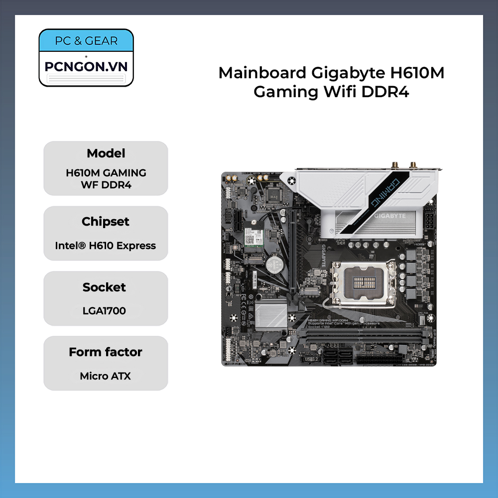 Mainboard Gigabyte H610m Gaming Wifi Ddr4