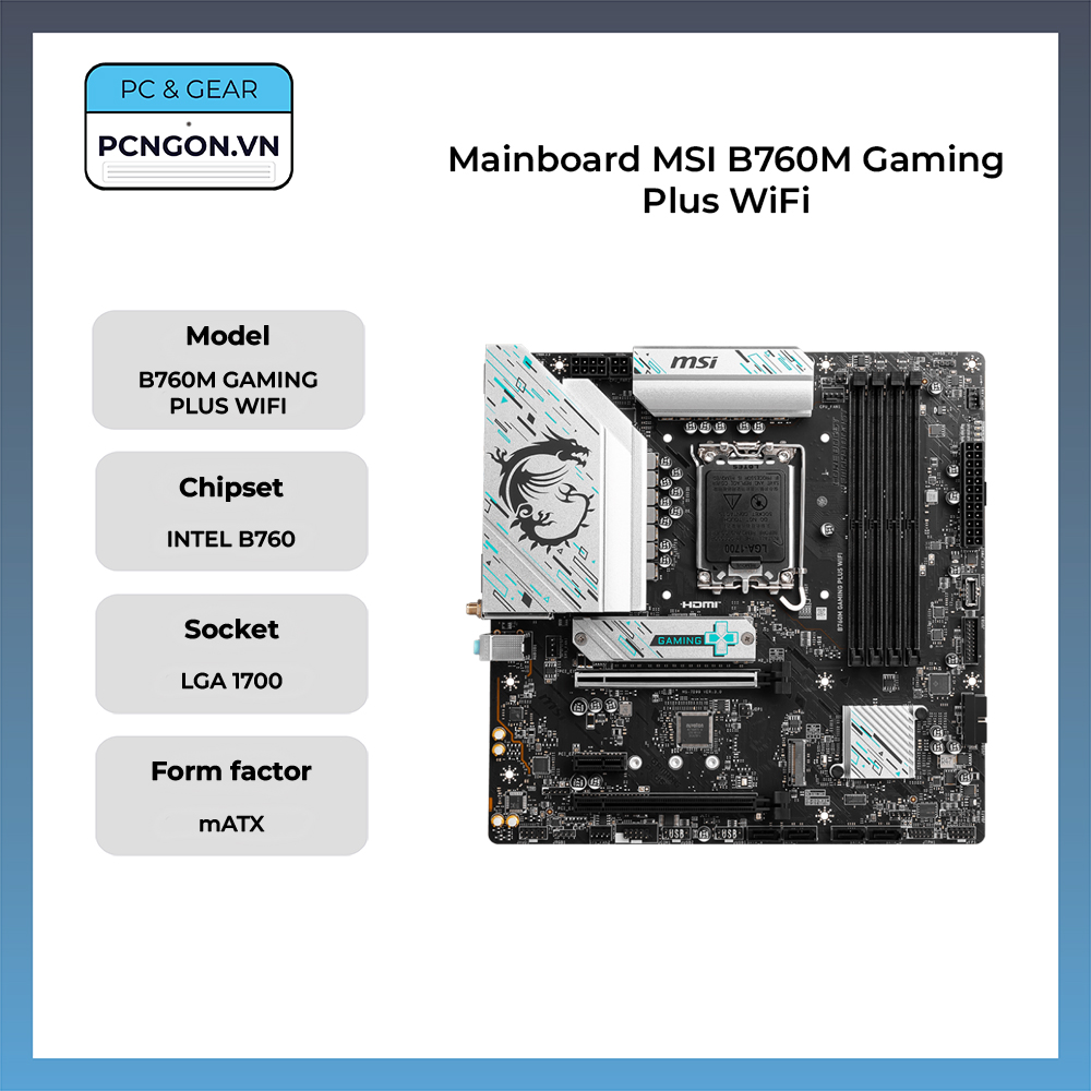 Mainboard Msi B760m Gaming Plus Wifi