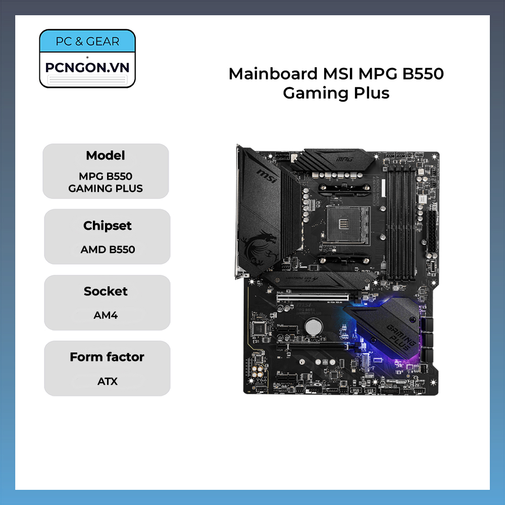 Mainboard Msi Mpg B550 Gaming Plus