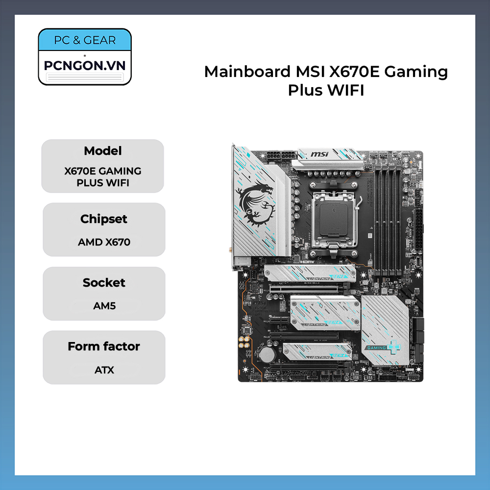 Mainboard Msi X670e Gaming Plus Wifi