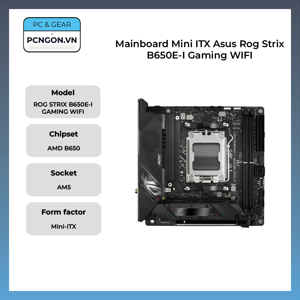 Mainboard Mini Itx Asus Rog Strix B650e-i Gaming Wifi