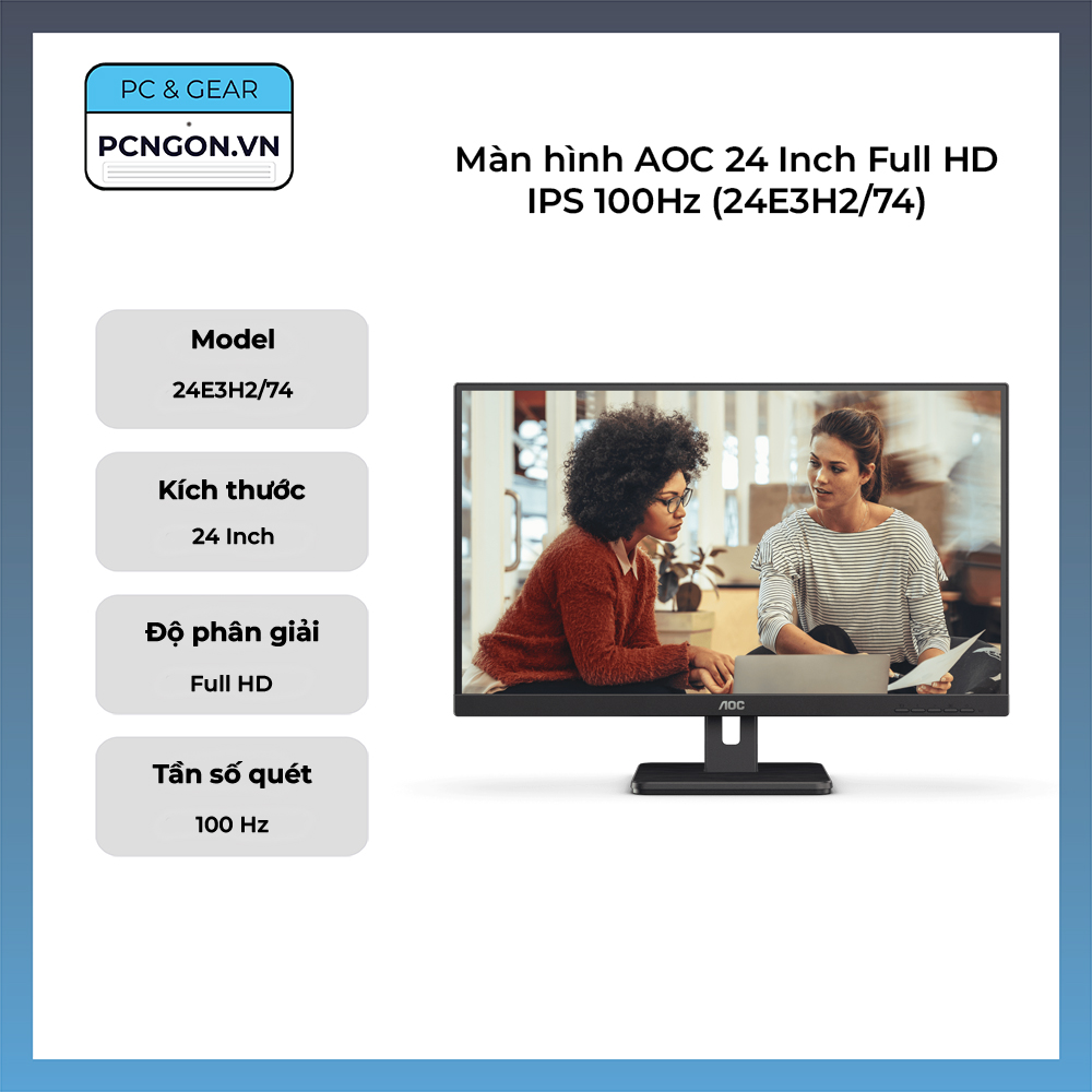 Màn Hình Aoc 24 Inch Full Hd Ips 100hz