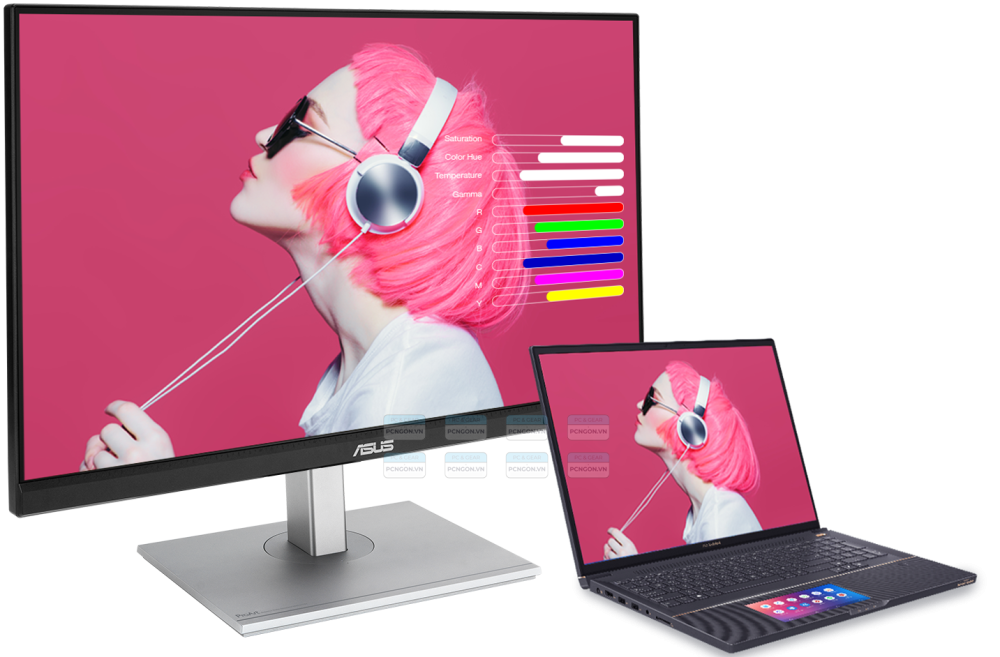 Màn Hình đồ Họa Chuyên Nghiệp Asus Proart 27 Inch 4k Uhd Ips 100% Srgb (pa279cv) 5