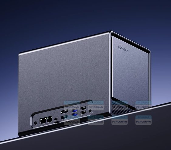 Máy Tính Mini Pc Aoostar Wtr Pro Amd 5825u 4 Bay 88tb Nas (barebone) 8