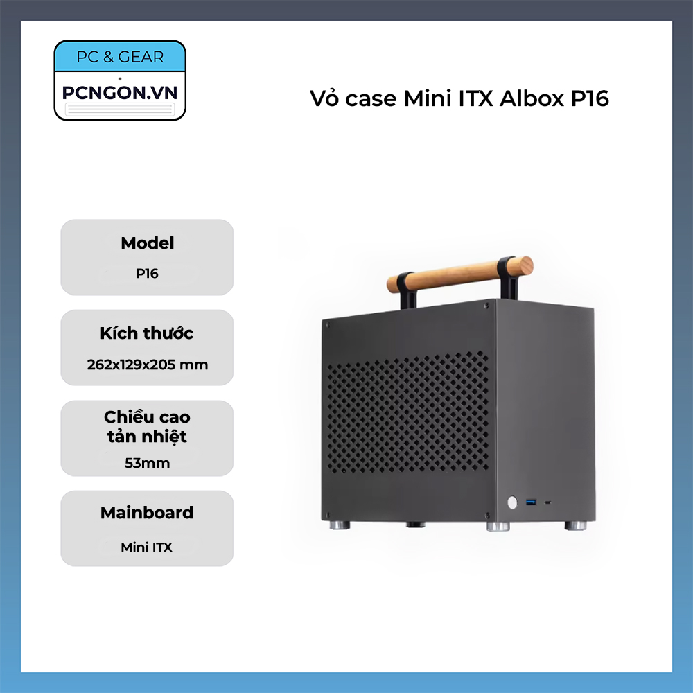 Vỏ Case Mini Itx Albox P16