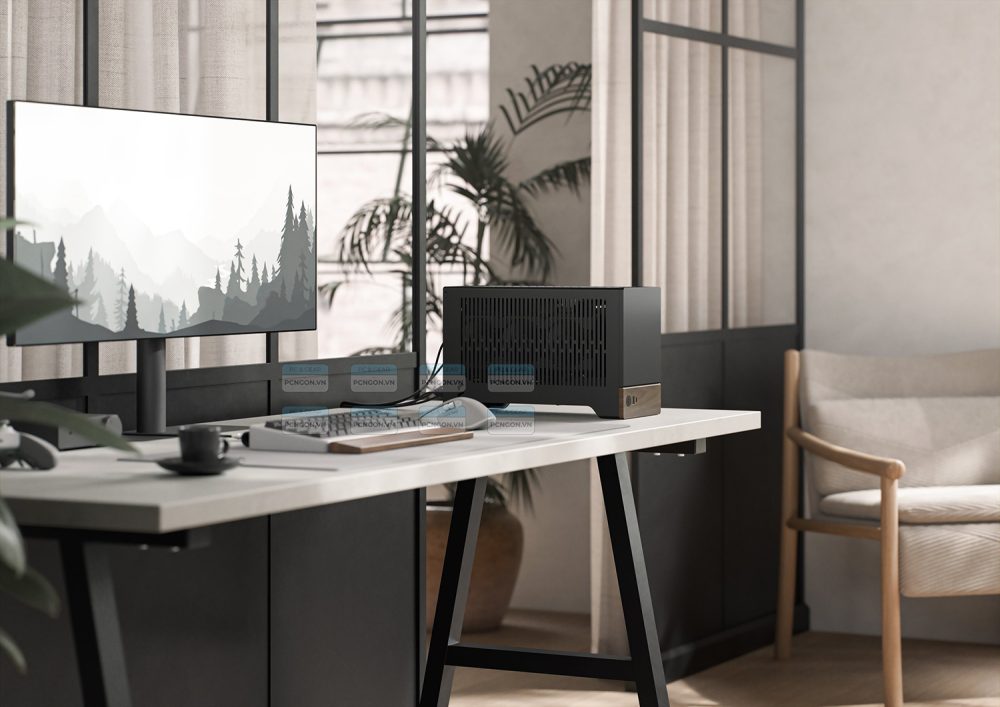 Vỏ Case Mini Itx Fractal Terra Đen 6