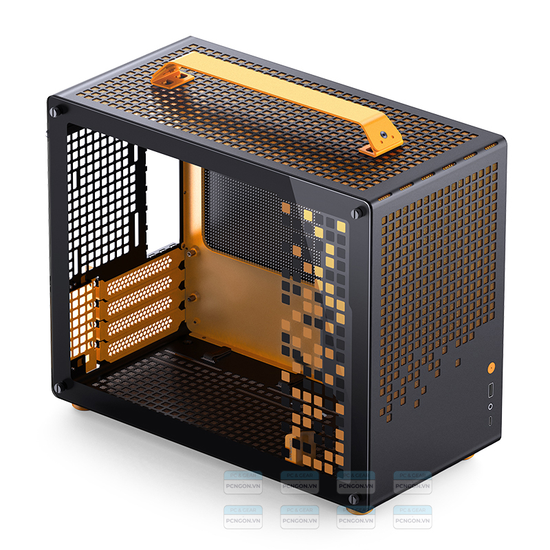 Vỏ Case Mini Itx Jonsbo Z20 Cam đen 8