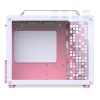 Vỏ Case Mini Itx Jonsbo Z20 Hồng Trắng 7