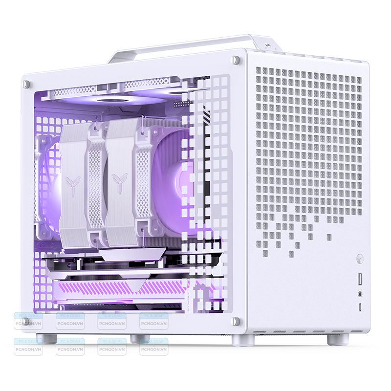 Vỏ Case Mini Itx Jonsbo Z20 Trắng 6