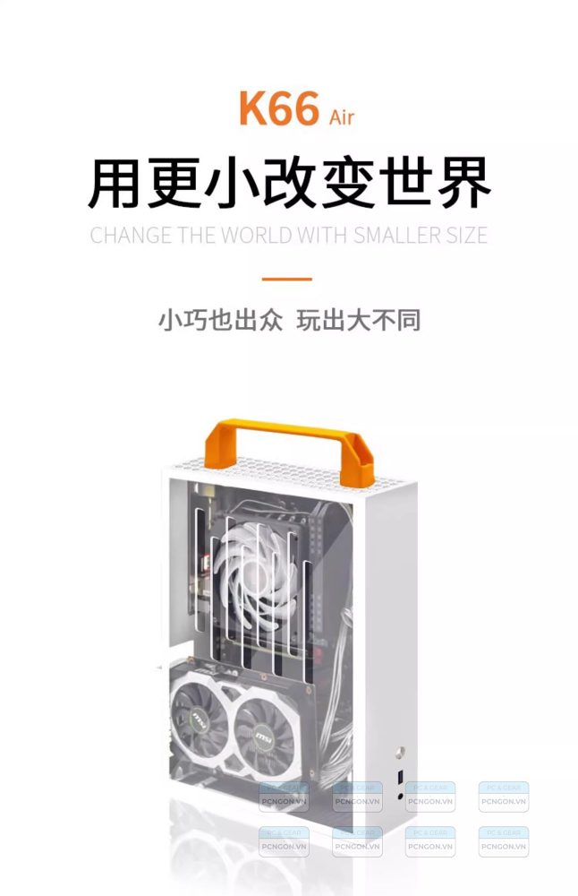 Vỏ Case Mini Itx Sgpc K66 Air 4