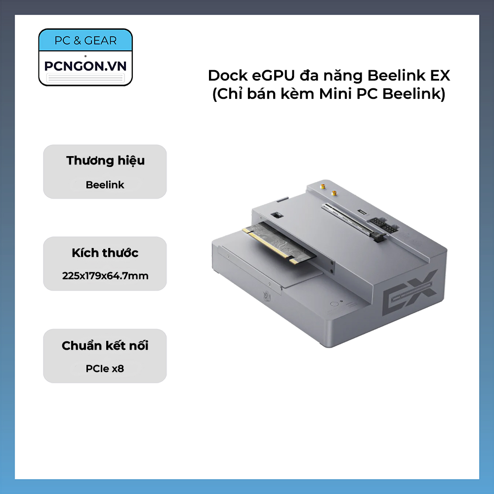 Dock Egpu đa Năng Beelink Ex (sản Phẩm Này Chỉ Bán Kèm Mini Pc Beelink)