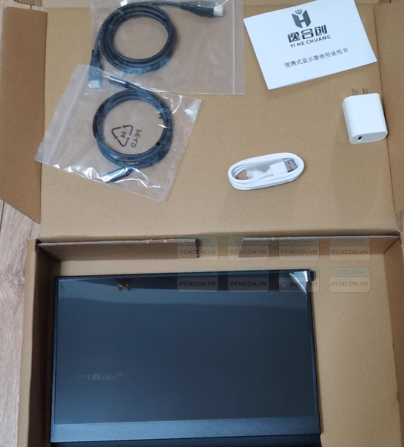 Màn Hình Di động 15 Inch Fullhd 60hz Ips Type C Hdmi Thanh Lý 1