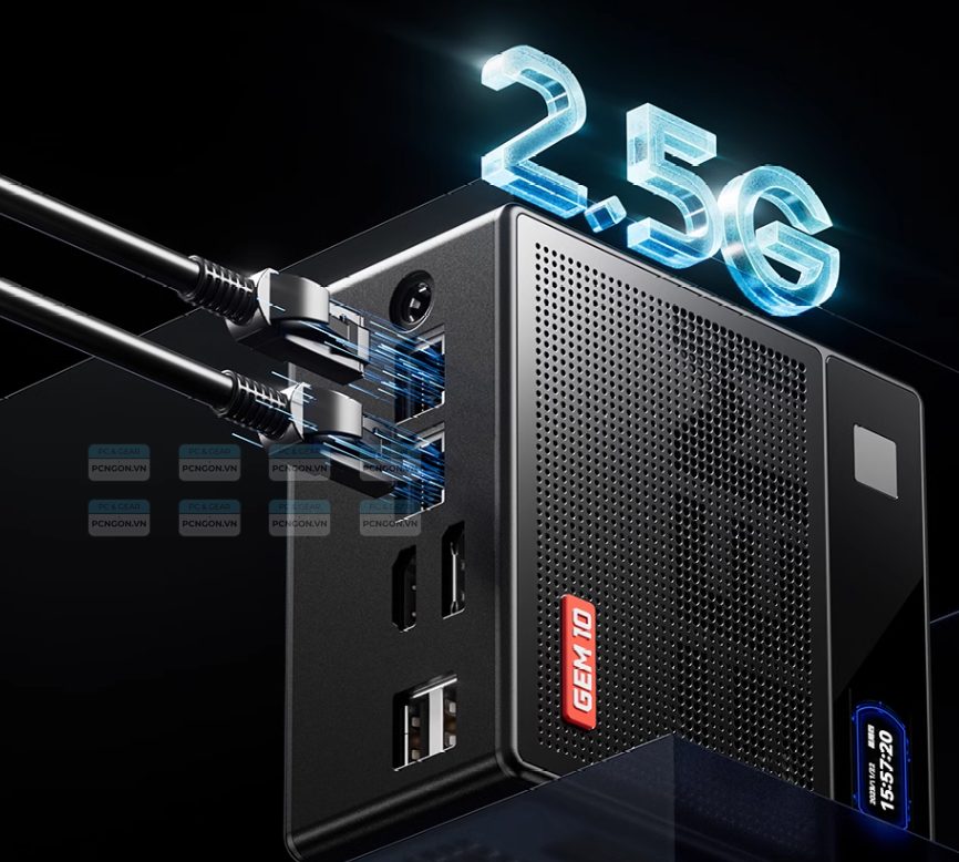 Máy Tính Mini Pc Aoostar Gem10 Pro Amd 6800h (ram 32gb, Ssd 1tb) 2