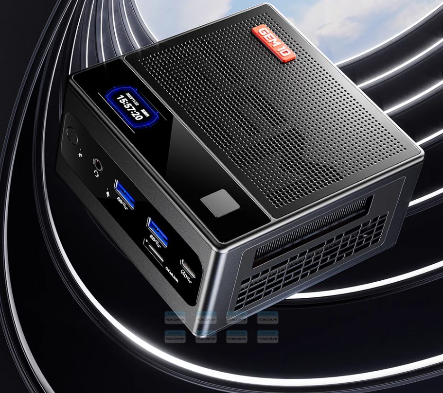 Máy Tính Mini Pc Aoostar Gem10 Pro Amd 6800h (ram 32gb, Ssd 1tb) 7