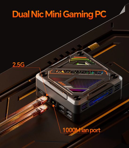 Máy Tính Mini Pc Aoostar God88 (barebone) 3