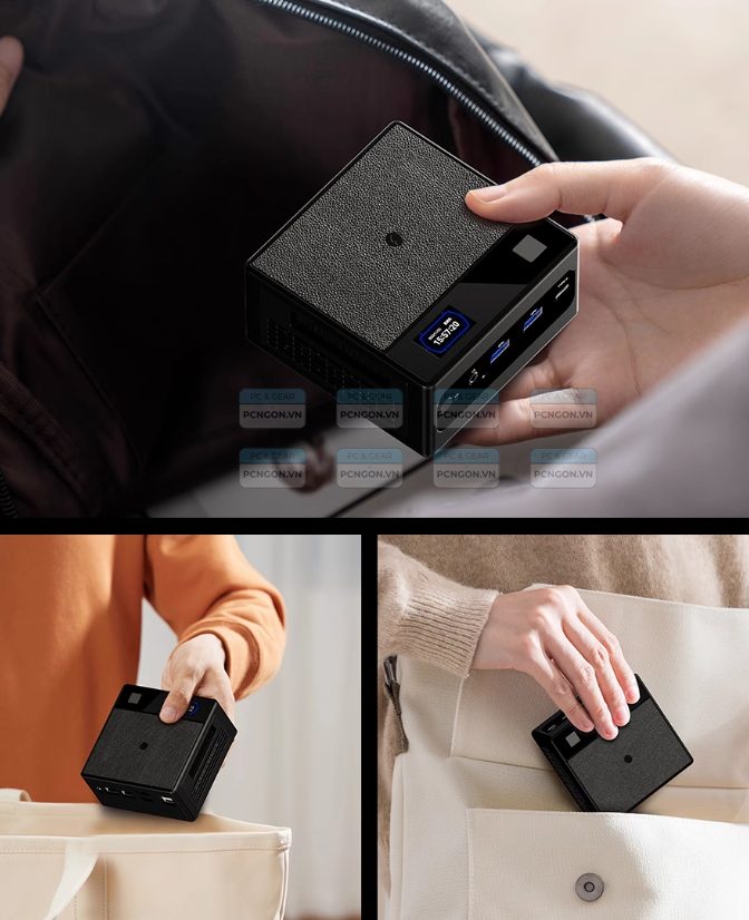Máy Tính Mini Pc Aoostar Gem 10 Pro N100 (barebone) 3