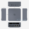 Máy Tính Mini Pc Beelink Eqr5 Ryzen 7 5825u(barebone) 2