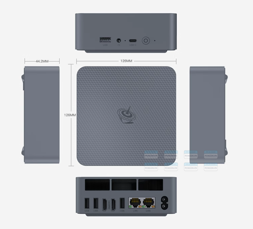 Máy Tính Mini Pc Beelink Eqr5 Ryzen 7 5825u(barebone) 2