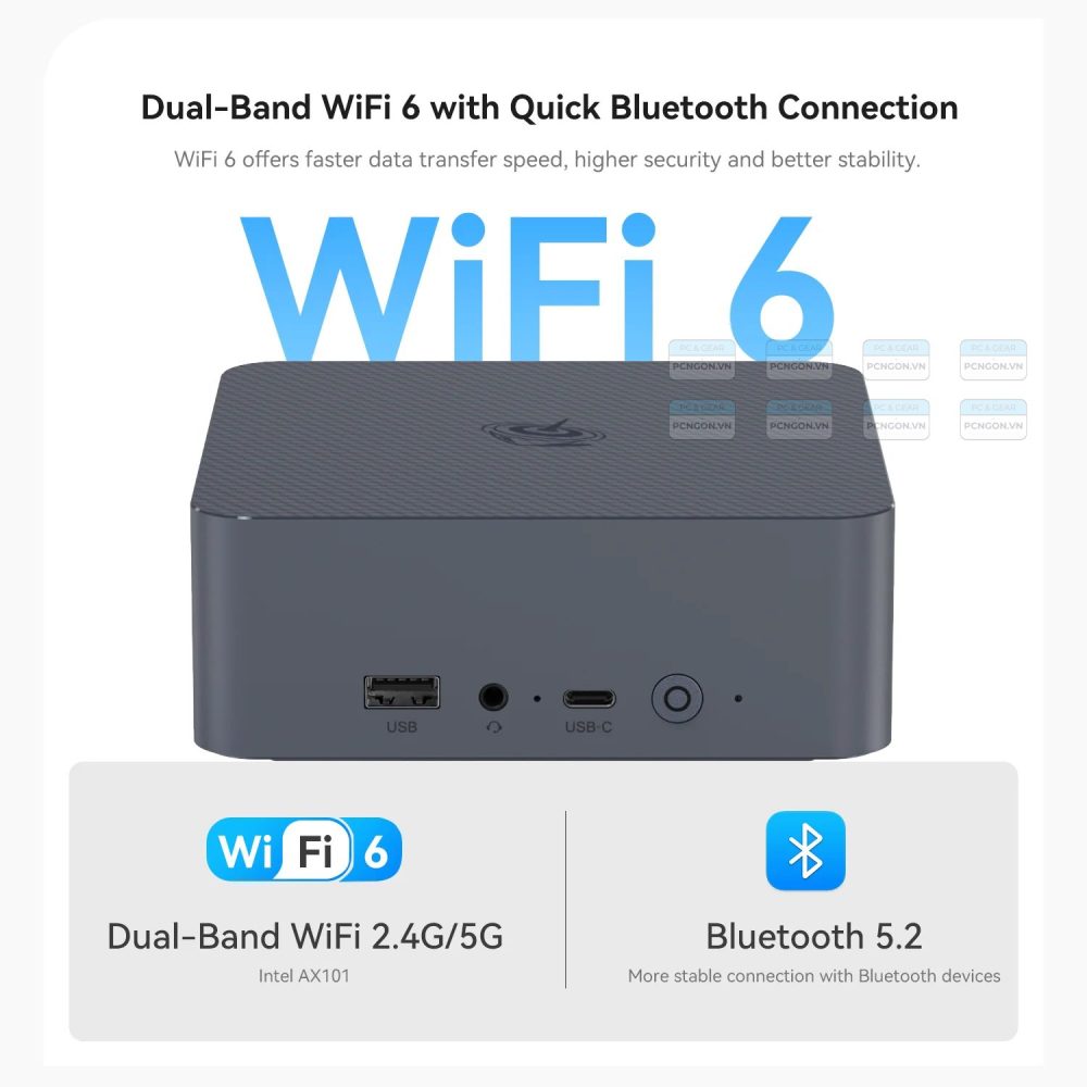 Máy Tính Mini Pc Beelink Eqi12 Intel 1220p (ram 24gb, Ssd 0gb) 5